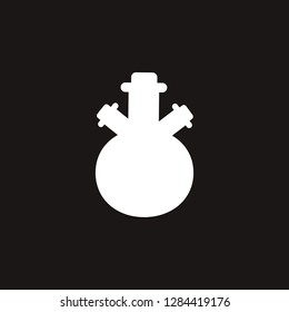 potion flask icon. potion flask vector design. sign design