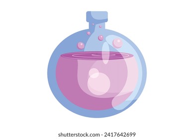 Potion Flat Fortune Sticker Design