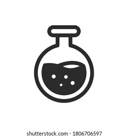 potion Flat solid Halloween Icon