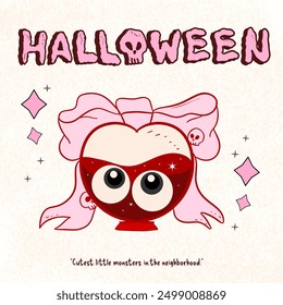 potion Halloween clipart, Cute Spooky Ghost , Halloween , Retro vintage Halloween , coquette clipart, Halloween sublimation, cake , A set of hand-drawn icons and illustrations doodle