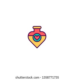 Potion Icon Design. Lifestyle icon vector illustration