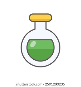 Potion icon design stock illustration
