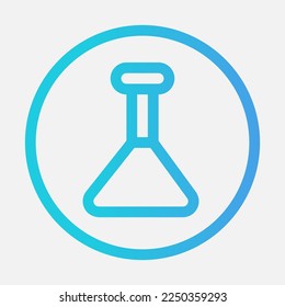 Potion icon in gradient style, use for website mobile app presentation
