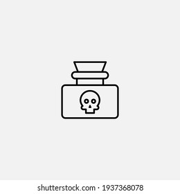 Potion icon sign vector,Symbol, logo illustration for web and mobile