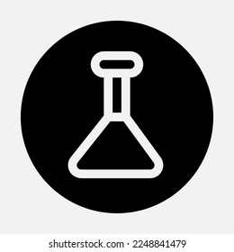 Potion icon in solid style, use for website mobile app presentation