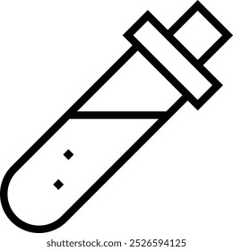 potion icon. Thin linear style design isolated on white background