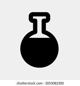 Potion icon vector illustration in solid style about medical, use for website mobile app presentation