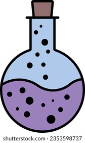 potion poison flask hp liquid medicine Outline