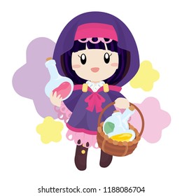 Potion Seller in Halloween