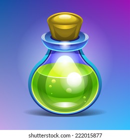 Potion. Vector icon. Eps 10
