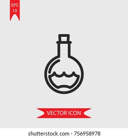 Potion vector icon, illustration symbol