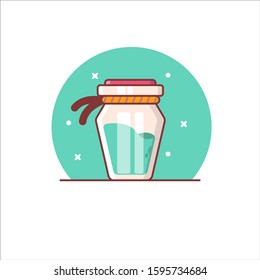 Potion vector illustration design. for sticker, web line page and more