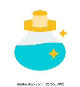Potion vector, Magic related flat design icon