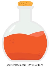 Potions made by wizards, Potions that adventurers can use, Illustrations of red potions.