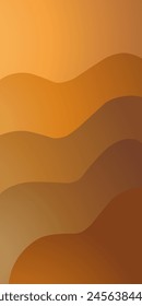 Potrait Orange Browny Abstract Gradient Background