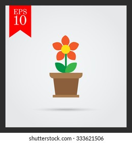 Potted flower icon