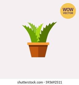 Potted flower icon