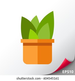 Potted flower icon
