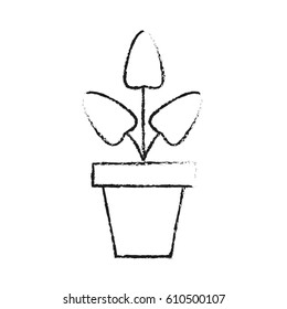 potted plant icon image 