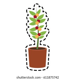 potted plant icon image 