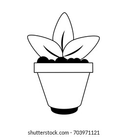 potted plant icon image 