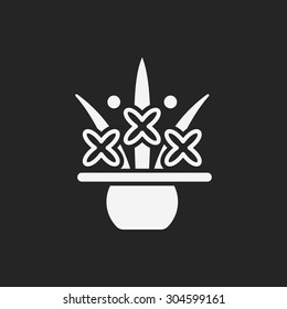 Potted plants icon