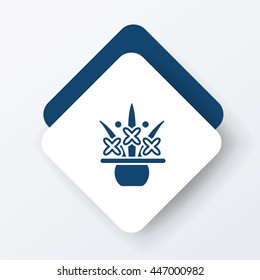 Potted plants icon