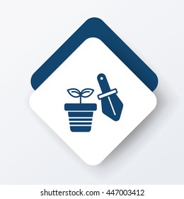 Potted plants icon