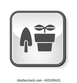 Potted plants icon