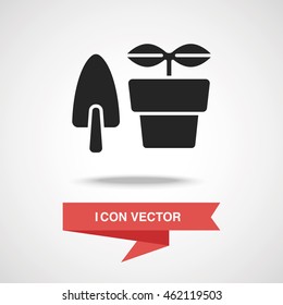 Potted plants icon