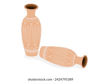 Pottery in the ancient period.