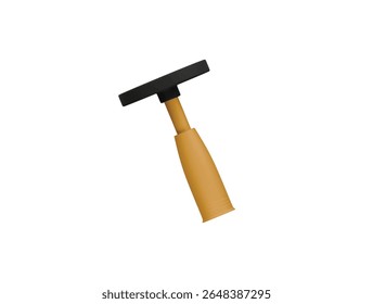 pottery anvil icon 3d illustration render
