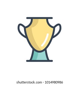 pottery icon. filled outline