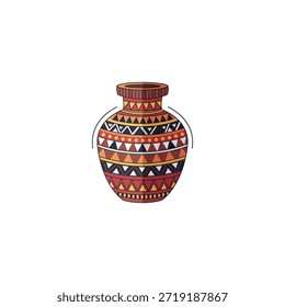 Pottery icon flat vector design.