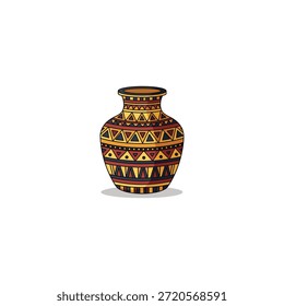 Diseño de Vector plano de icono de cerámica.