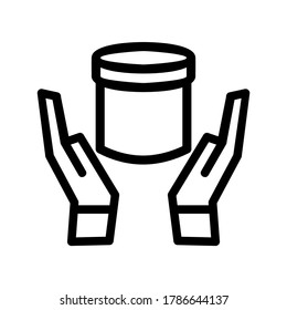 Pottery icon or logo isolated sign symbol vector illustration - high quality black style vector icons
