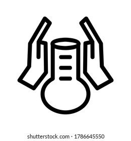 Pottery icon or logo isolated sign symbol vector illustration - high quality black style vector icons
