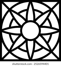 ícone de cerâmica. Design de estilo linear fino isolado em fundo branco