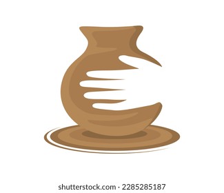 Pottery Illustration visualized with Simple Illustration