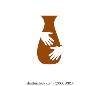 Pottery Logo Template, Icon, Symbol - Vector