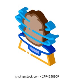 pottery making process icon vector. isometric pottery making process sign. color isolated symbol illustration