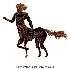 pottery mythology centaur half horse half human creature