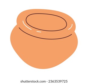 Vektorgrafik-Vektorgrafik von Pottery-Pot
