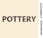 Pottery, potter - handdrawn vector illustration for poster, card, banner, invitation.