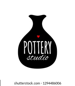 Pottery studio banner, sketch for your design