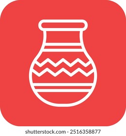 Pottery Vector Icon Design Illustration