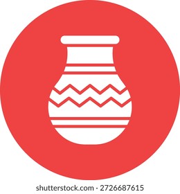 Ilustración de diseño de icono de Vector de cerámica