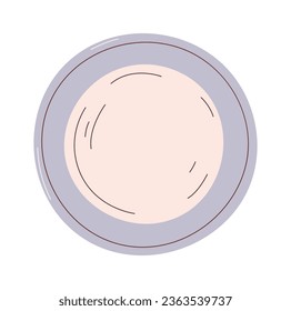 Pottery Wheel Bat Vector Illustration