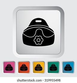 Potty icon. Flat vector related icon for web and mobile applications. It can be used as - logo, pictogram, icon, infographic element. Vector Illustration.