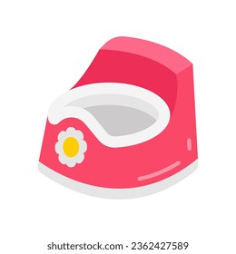 Potty icon in vector. Illustration